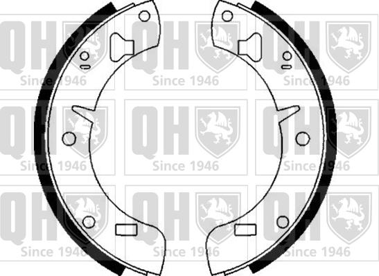 Quinton Hazell BS566 - Bremžu loku komplekts autodraugiem.lv