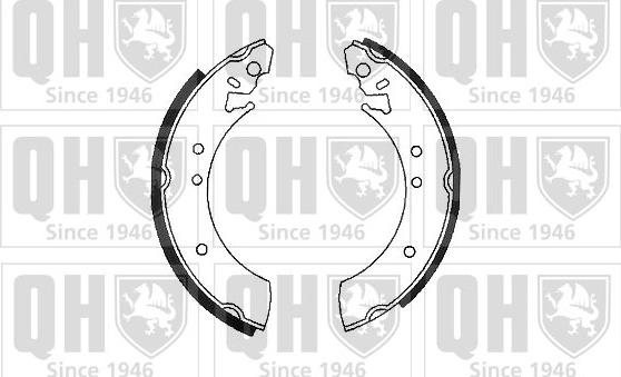 Quinton Hazell BS509 - Bremžu loku komplekts autodraugiem.lv