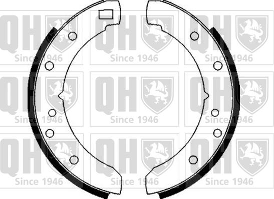 Quinton Hazell BS512 - Bremžu loku komplekts autodraugiem.lv
