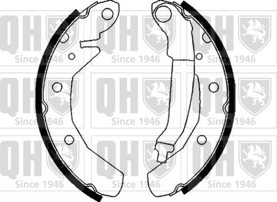 Quinton Hazell BS1056 - Bremžu loku komplekts autodraugiem.lv
