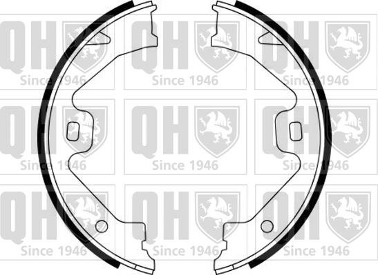 Quinton Hazell BS1141 - Bremžu loku kompl., Stāvbremze autodraugiem.lv