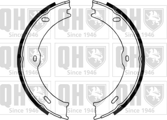 Quinton Hazell BS1182 - Bremžu loku kompl., Stāvbremze autodraugiem.lv
