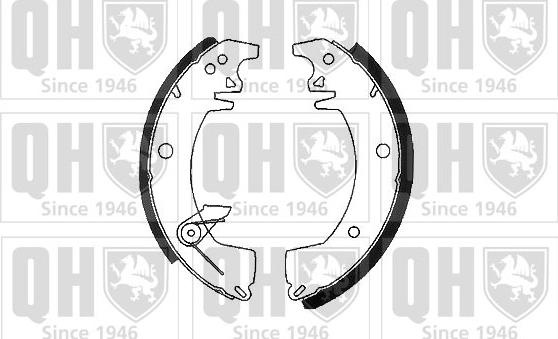 Quinton Hazell BS800K - Bremžu loku komplekts autodraugiem.lv