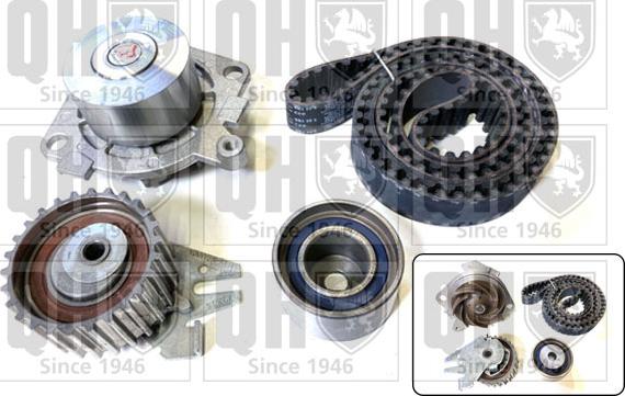 Quinton Hazell QBPK7910 - Ūdenssūknis + Zobsiksnas komplekts autodraugiem.lv