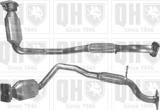 Quinton Hazell QCAT90660H - Katalizators autodraugiem.lv