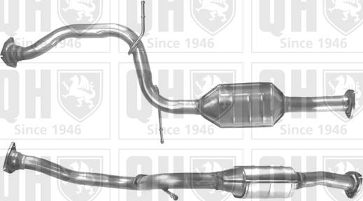 Quinton Hazell QCAT90051 - Katalizators autodraugiem.lv