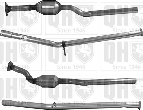 Quinton Hazell QCAT90189H - Katalizators autodraugiem.lv