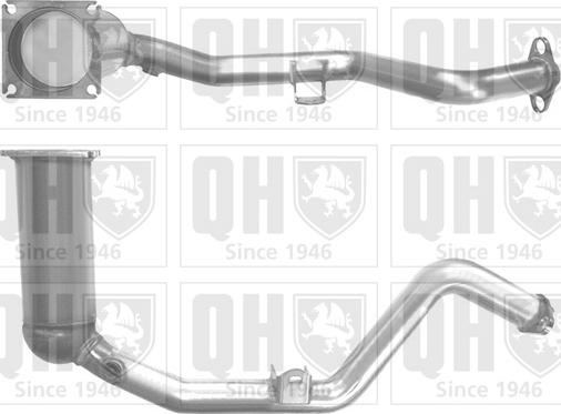 Quinton Hazell QCAT91233H - Katalizators autodraugiem.lv