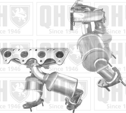 Quinton Hazell QCAT91765H - Katalizators autodraugiem.lv