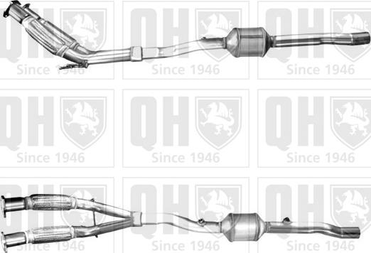 Quinton Hazell QCAT92227H - Katalizators autodraugiem.lv