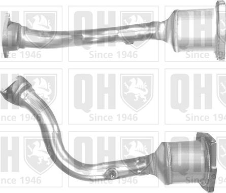 Quinton Hazell QCAT80430H - Katalizators autodraugiem.lv