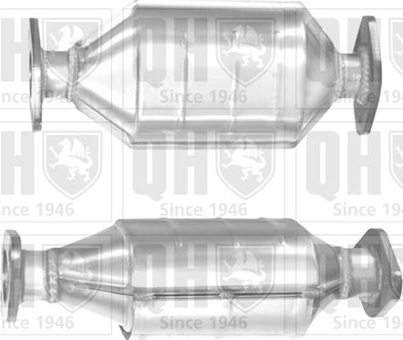 Quinton Hazell QCAT80535H - Katalizators autodraugiem.lv