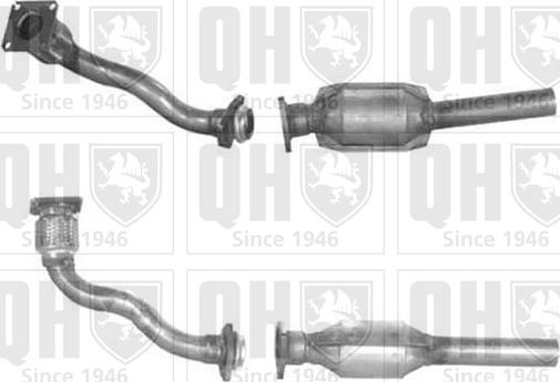 Quinton Hazell QCAT80049H - Katalizators autodraugiem.lv
