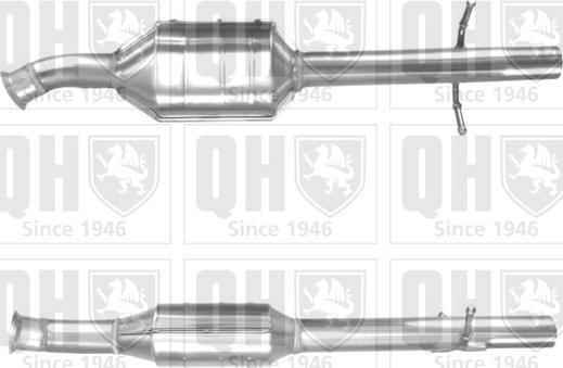 Quinton Hazell QCAT80101 - Katalizators autodraugiem.lv