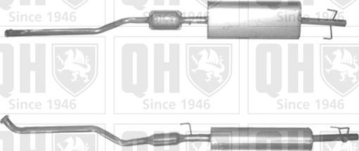 Quinton Hazell QCAT80114 - Katalizators autodraugiem.lv