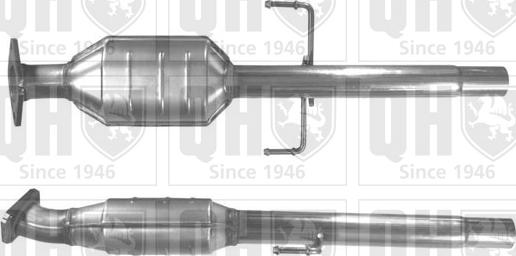 Quinton Hazell QCAT80138H - Katalizators autodraugiem.lv