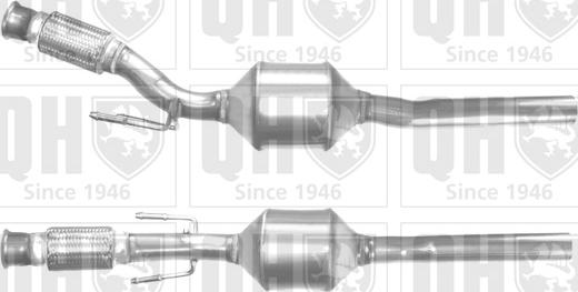 Quinton Hazell QCAT80127H - Katalizators autodraugiem.lv