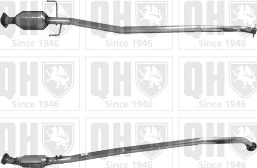 Quinton Hazell QCAT80297H - Katalizators autodraugiem.lv
