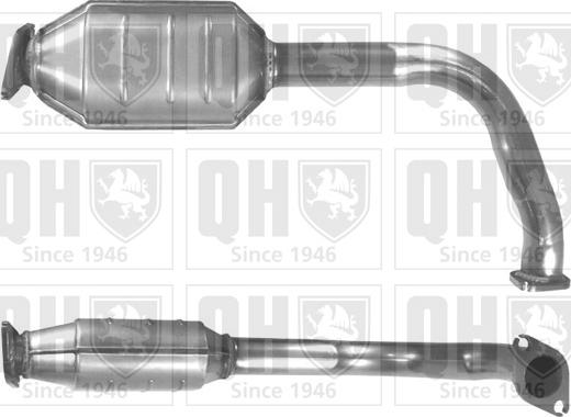 Quinton Hazell QCAT80201H - Katalizators autodraugiem.lv