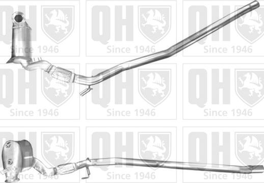 Quinton Hazell QDPF11414 - Nosēdumu / Daļiņu filtrs, Izplūdes gāzu sistēma autodraugiem.lv