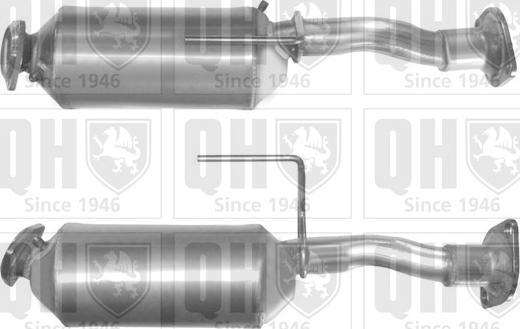 Quinton Hazell QDPF11094 - Nosēdumu / Daļiņu filtrs, Izplūdes gāzu sistēma autodraugiem.lv