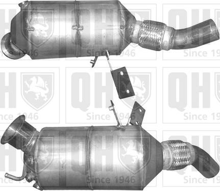 Quinton Hazell QDPF11041H - Nosēdumu / Daļiņu filtrs, Izplūdes gāzu sistēma autodraugiem.lv