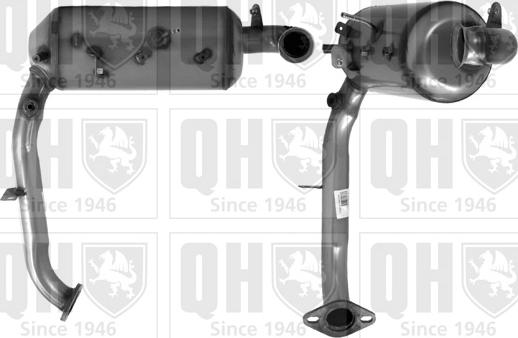 Quinton Hazell QDPF11005H - Nosēdumu / Daļiņu filtrs, Izplūdes gāzu sistēma autodraugiem.lv