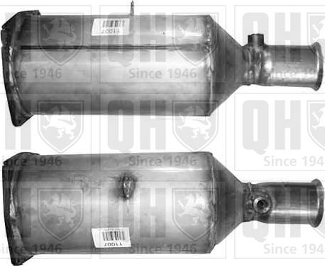 Quinton Hazell QDPF11007 - Nosēdumu / Daļiņu filtrs, Izplūdes gāzu sistēma autodraugiem.lv
