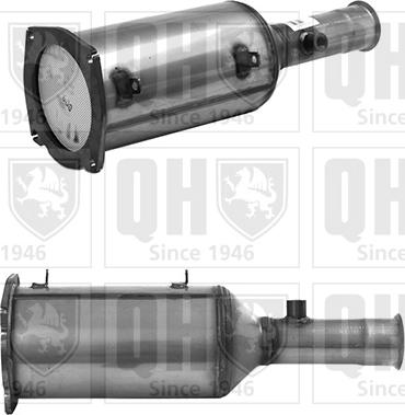 Quinton Hazell QDPF11010 - Nosēdumu / Daļiņu filtrs, Izplūdes gāzu sistēma autodraugiem.lv