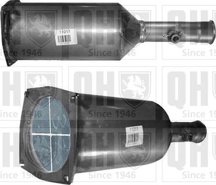Quinton Hazell QDPF11011P - Nosēdumu / Daļiņu filtrs, Izplūdes gāzu sistēma autodraugiem.lv