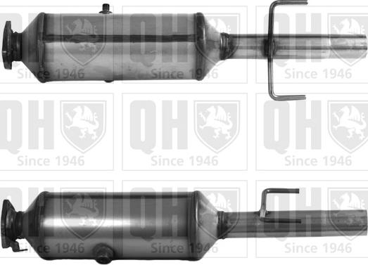 Quinton Hazell QDPF11036HP - Nosēdumu / Daļiņu filtrs, Izplūdes gāzu sistēma autodraugiem.lv
