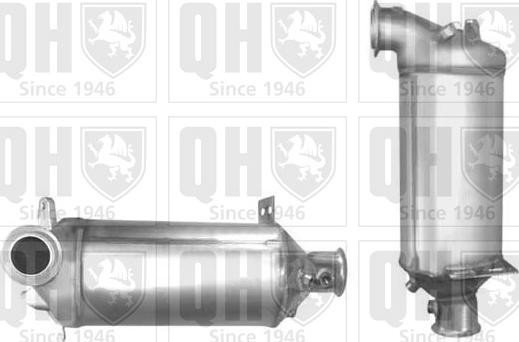 Quinton Hazell QDPF11033 - Nosēdumu / Daļiņu filtrs, Izplūdes gāzu sistēma autodraugiem.lv