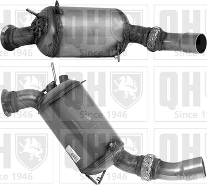 Quinton Hazell QDPF11105H - Nosēdumu / Daļiņu filtrs, Izplūdes gāzu sistēma autodraugiem.lv