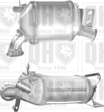 Quinton Hazell QDPF11245 - Nosēdumu / Daļiņu filtrs, Izplūdes gāzu sistēma autodraugiem.lv