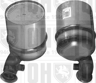 Quinton Hazell QDPF11201H - Nosēdumu / Daļiņu filtrs, Izplūdes gāzu sistēma autodraugiem.lv