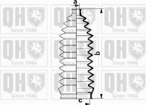 Quinton Hazell QG1431 - Putekļusargu komplekts, Stūres iekārta autodraugiem.lv