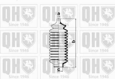 Quinton Hazell QG1370 - Putekļusargu komplekts, Stūres iekārta autodraugiem.lv