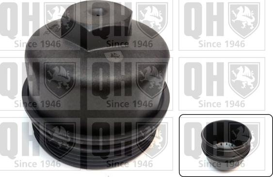 Quinton Hazell QOC1037 - Vāks, Eļļas filtra korpuss autodraugiem.lv