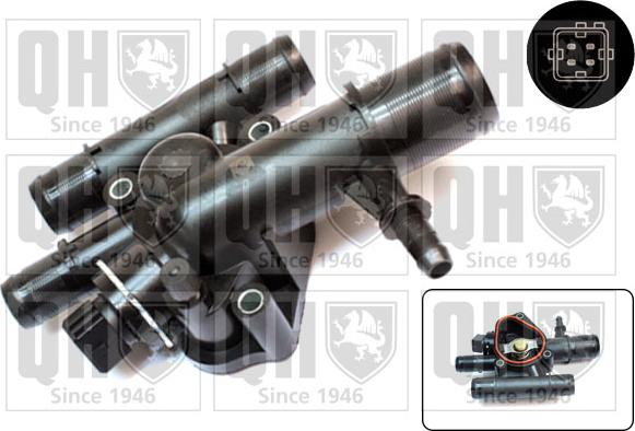 Quinton Hazell QTH503K - Termostats, Dzesēšanas šķidrums autodraugiem.lv