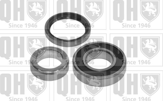 Quinton Hazell QWB555 - Riteņa rumbas gultņa komplekts autodraugiem.lv