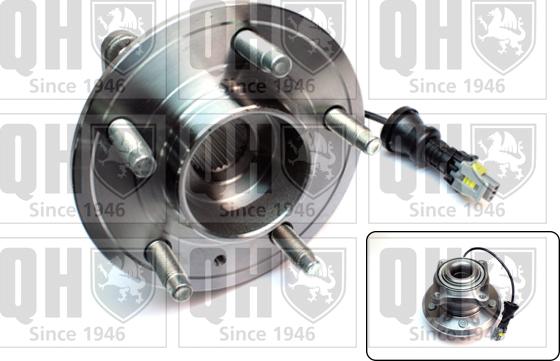 Quinton Hazell QWB1469 - Riteņa rumbas gultņa komplekts autodraugiem.lv