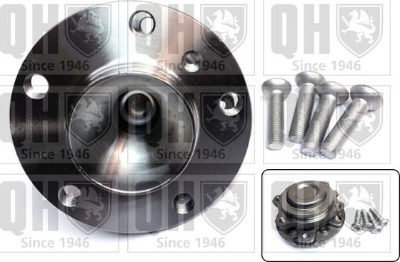 Quinton Hazell QWB1655 - Riteņa rumbas gultņa komplekts autodraugiem.lv