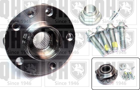 Quinton Hazell QWB1379 - Riteņa rumbas gultņa komplekts autodraugiem.lv