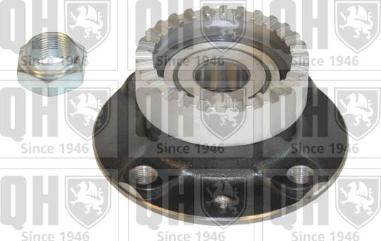 Quinton Hazell QWB1235 - Riteņa rumbas gultņa komplekts autodraugiem.lv