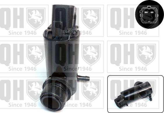 Quinton Hazell QWP089 - Ūdenssūknis, Stiklu tīrīšanas sistēma autodraugiem.lv
