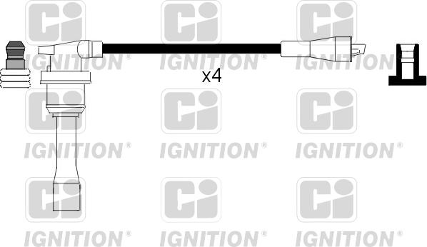 Quinton Hazell XC999 - Augstsprieguma vadu komplekts autodraugiem.lv