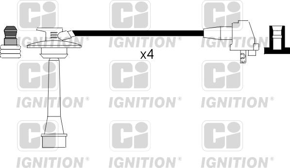 Quinton Hazell XC952 - Augstsprieguma vadu komplekts autodraugiem.lv