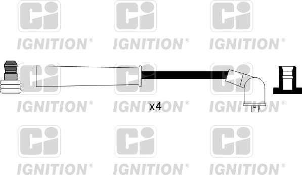 Quinton Hazell XC919 - Augstsprieguma vadu komplekts autodraugiem.lv