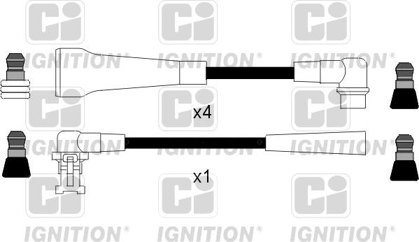 Quinton Hazell XC482 - Augstsprieguma vadu komplekts autodraugiem.lv