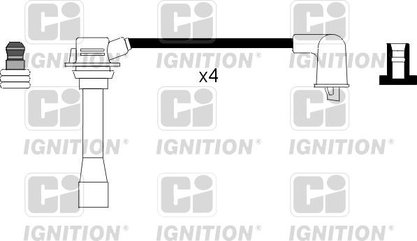 Quinton Hazell XC655 - Augstsprieguma vadu komplekts autodraugiem.lv